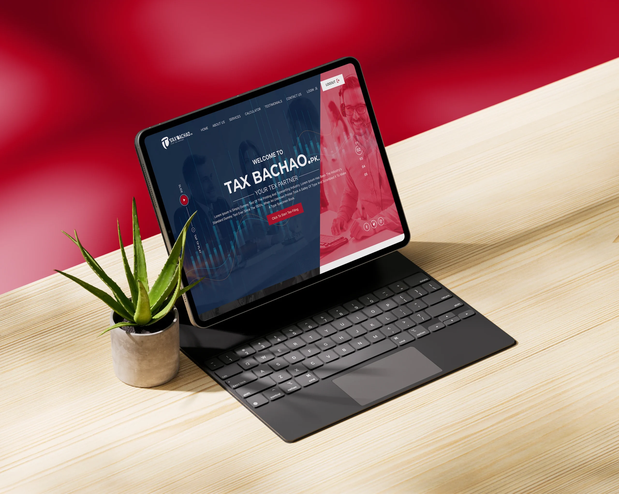 Free Tablet Mockup ()