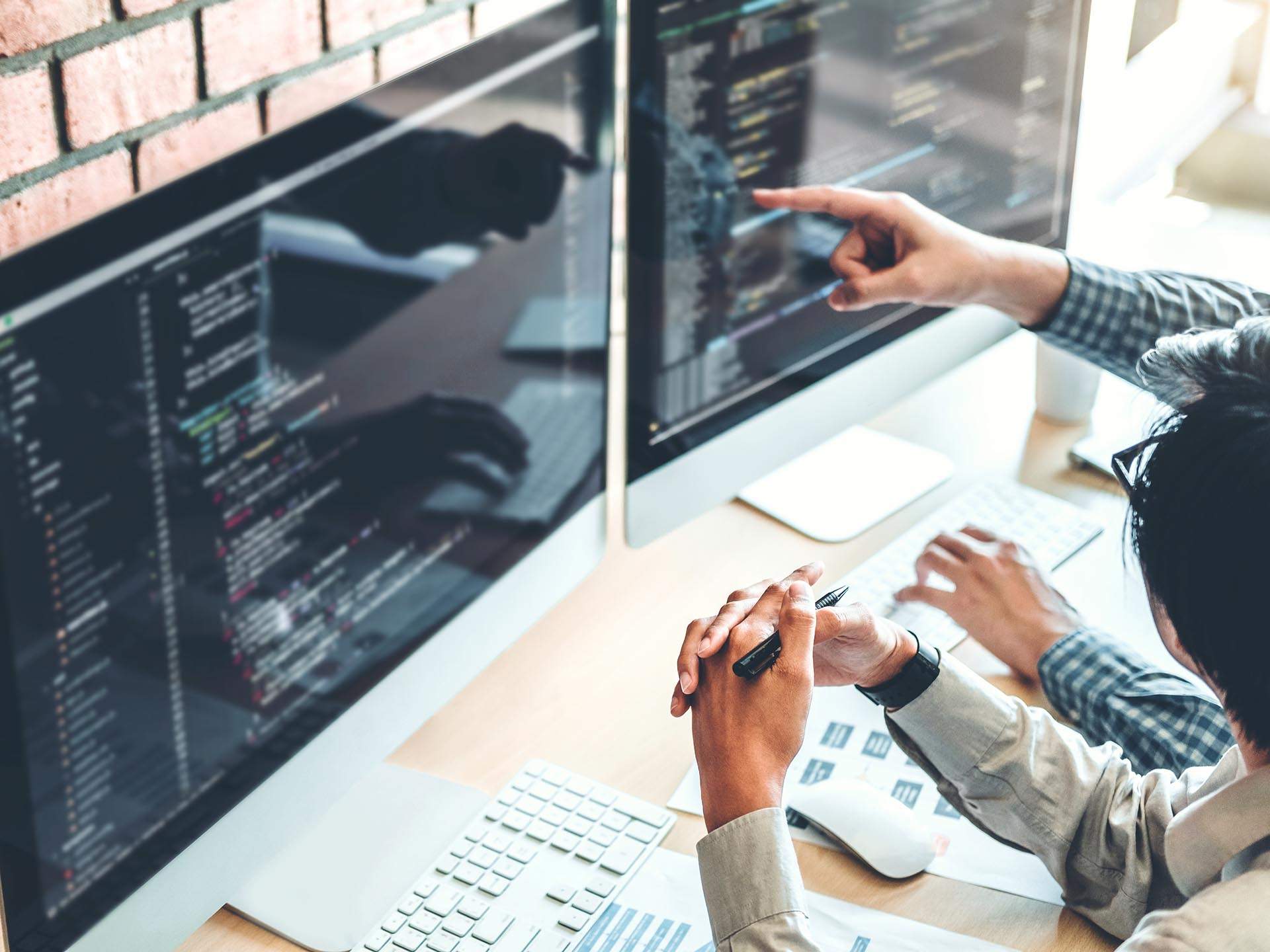Developing programmer Team Development Website design and coding